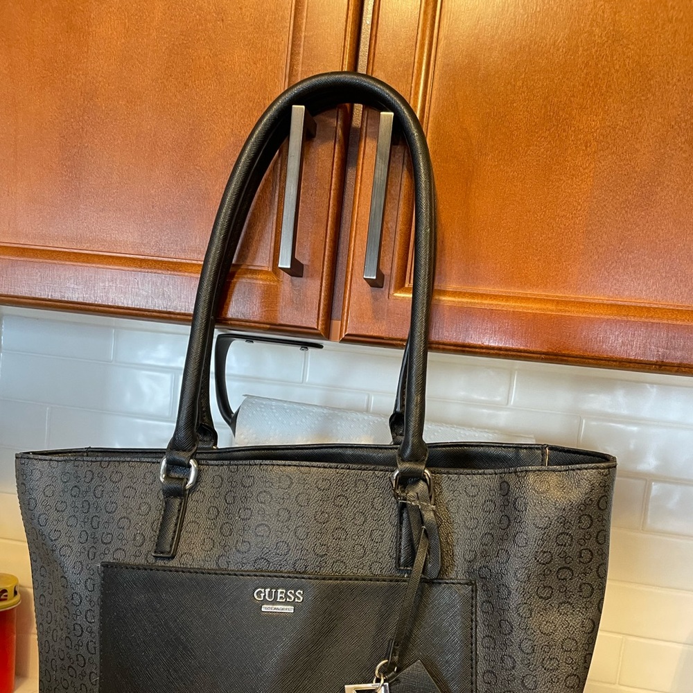 Guess hard sided purse